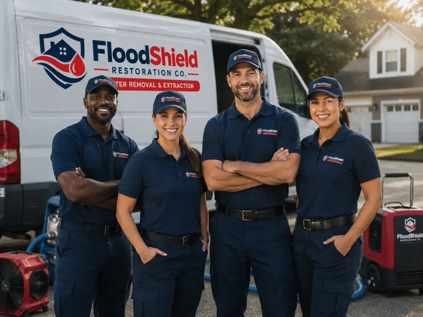 Flood Damage Restoration company in Hartford, OH